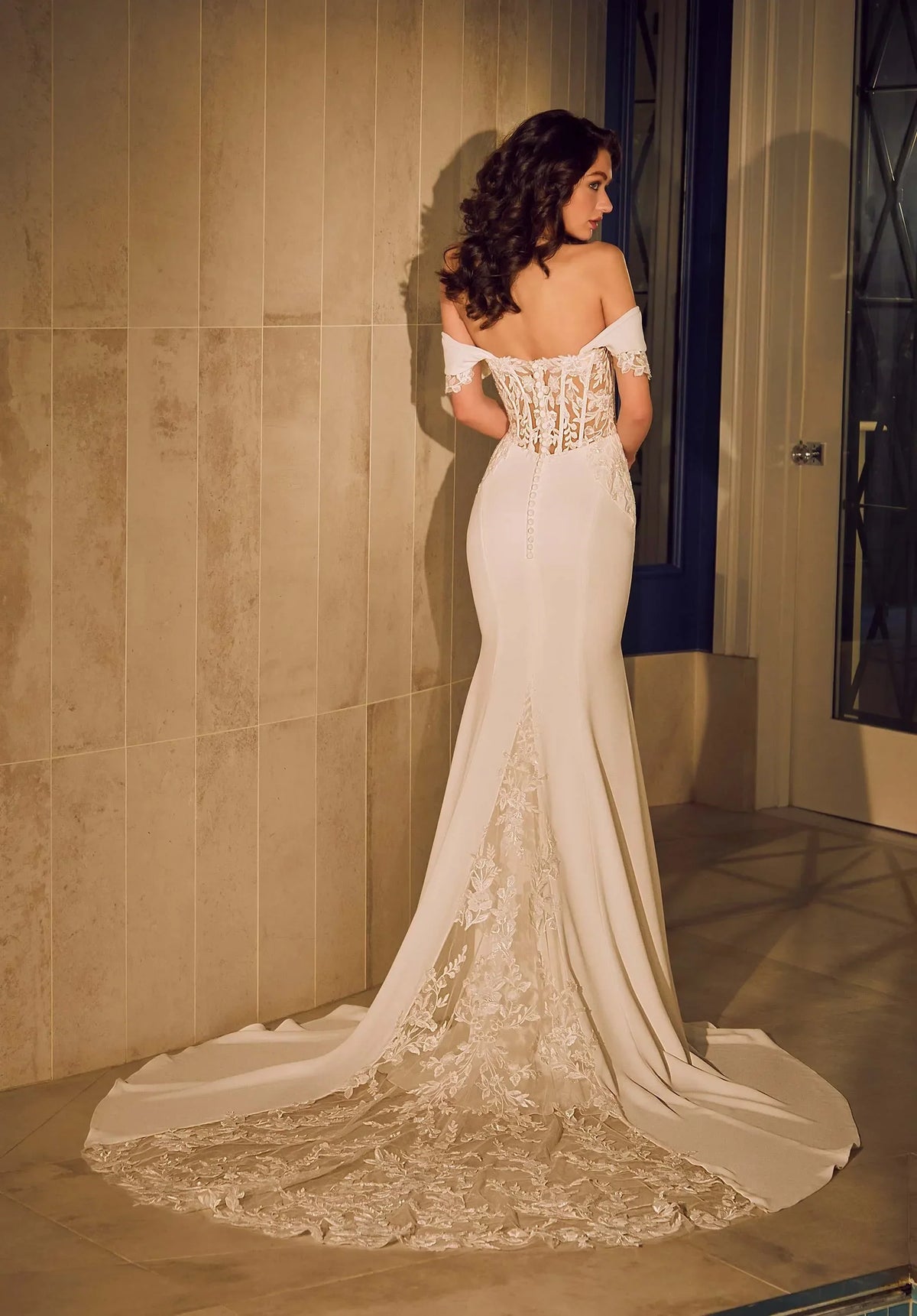 Tamara Wedding Dress, luxury bridal gown, additional product image 2 by SimmiUnique