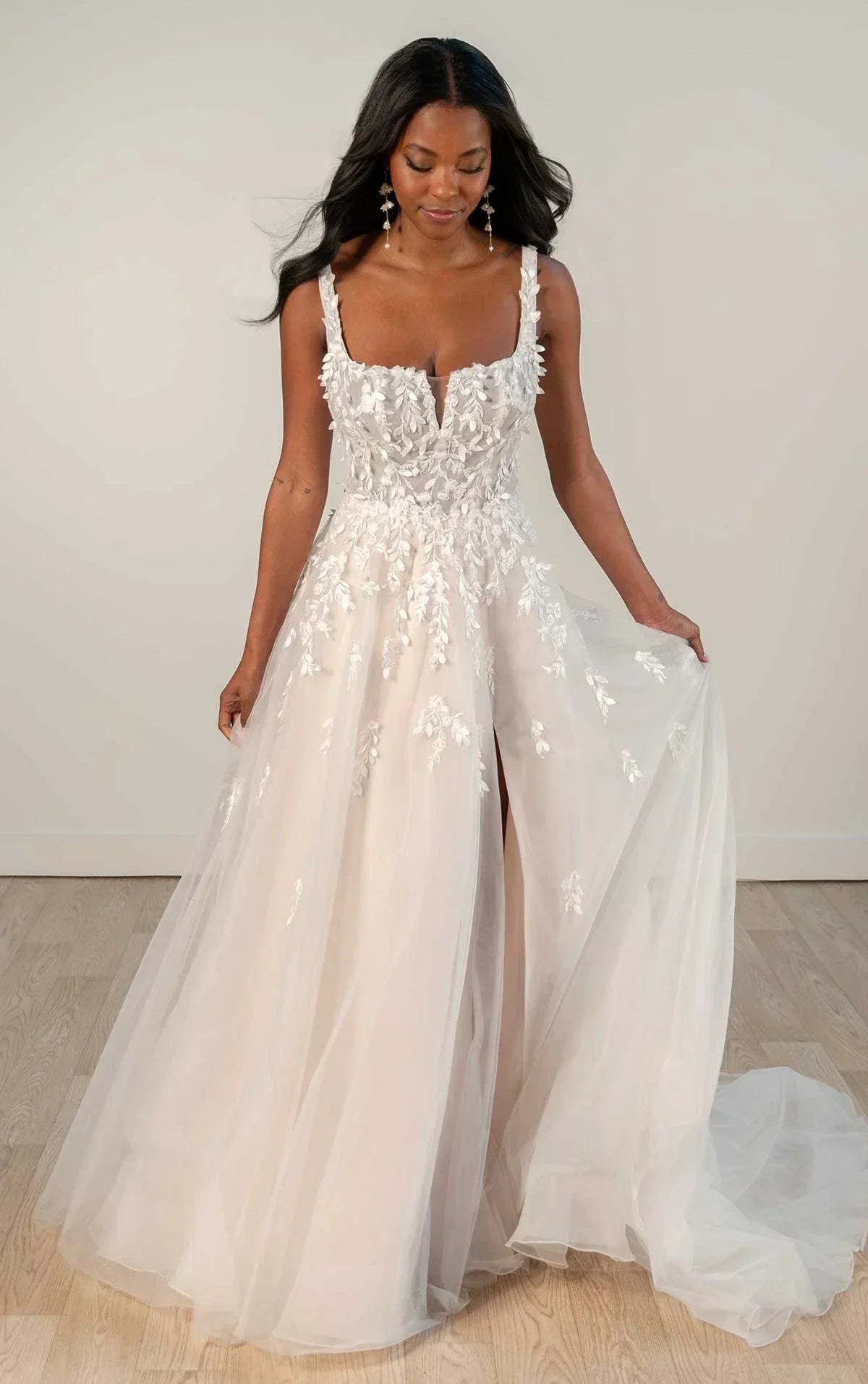 Adeline Wedding Dress, luxury bridal gown, additional product image 2 by SimmiUnique