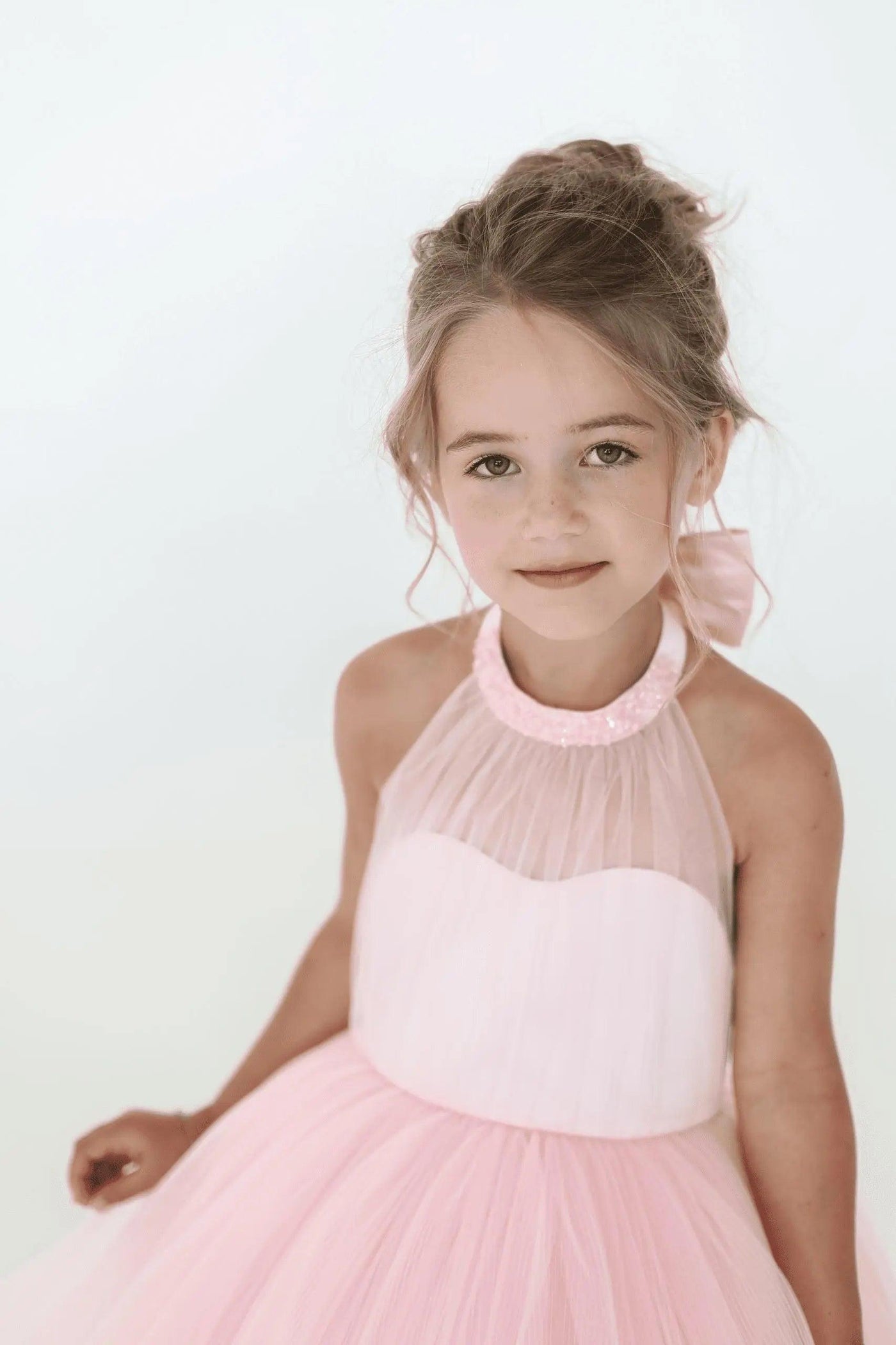 Alana Princess mermaid-style party dress in gold - photo 6