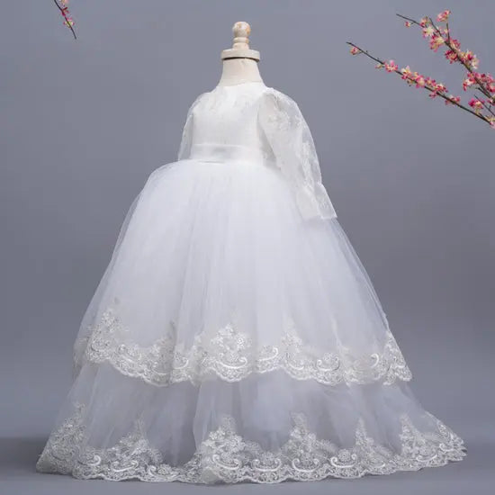 Briana Christening Gown – close-up