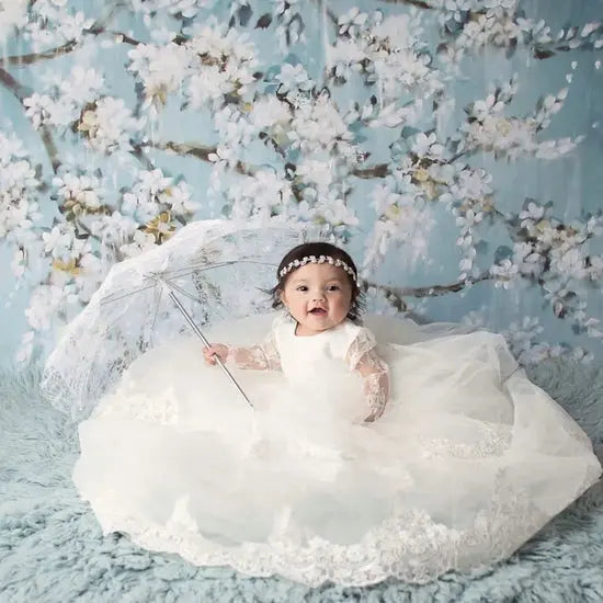 Briana Christening Gown – full outfit view