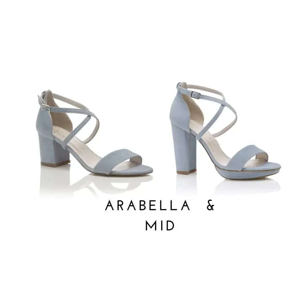 Bridal WhiTe BriDal Shoes – side view