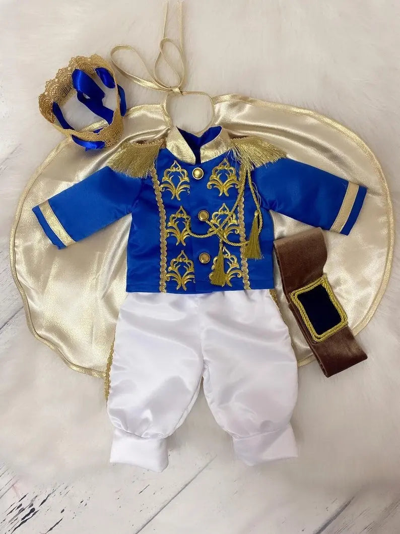 Baby Boy Prince costume birthday for birthdays