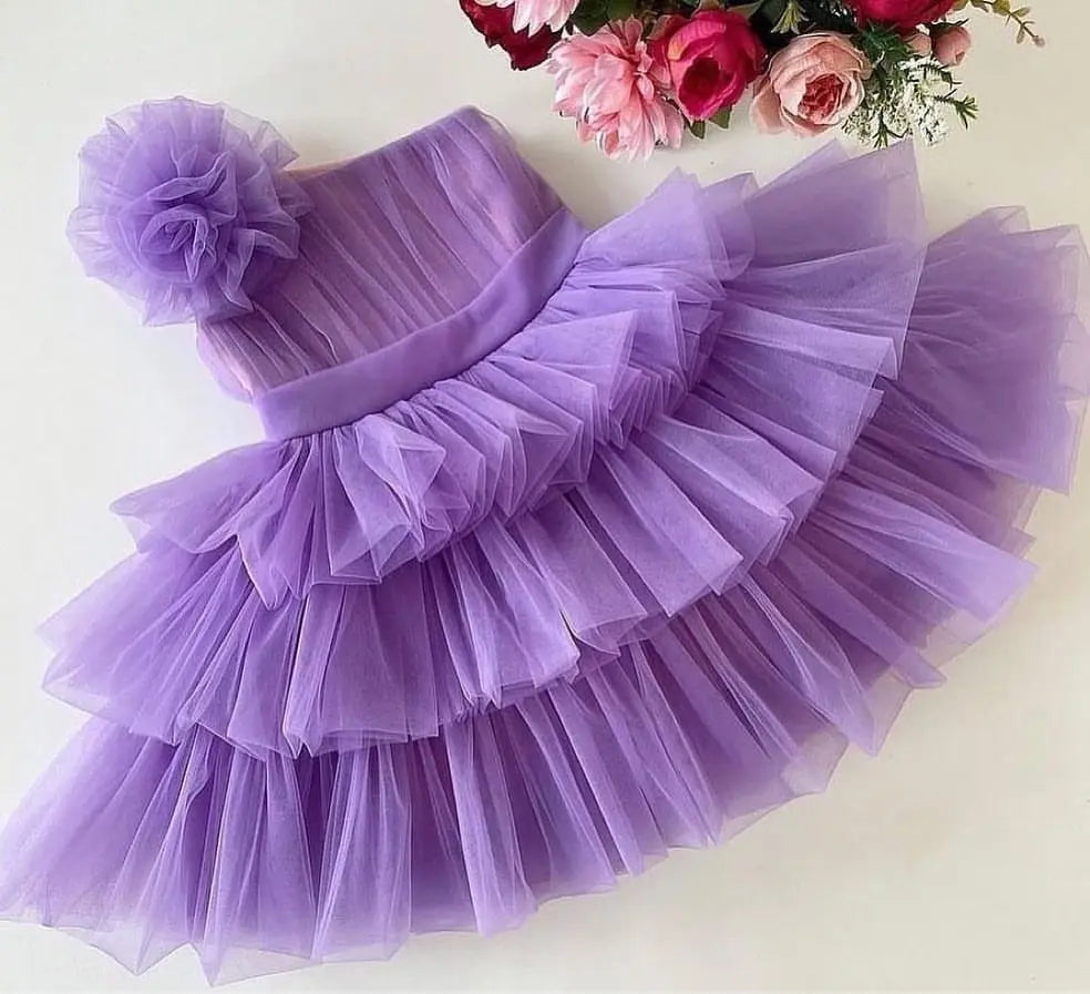 baby girl dress for birthday parties, weddings, newborn photoshoots and special occasions