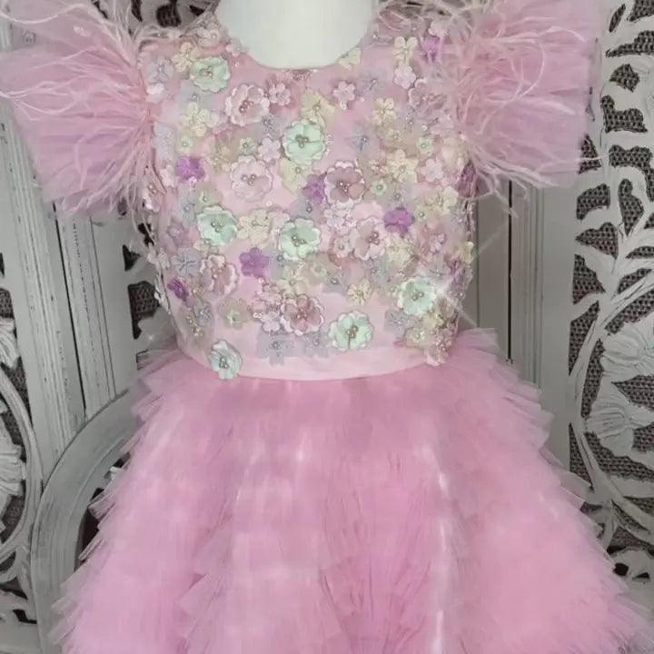 Blossom dress pink – styled look