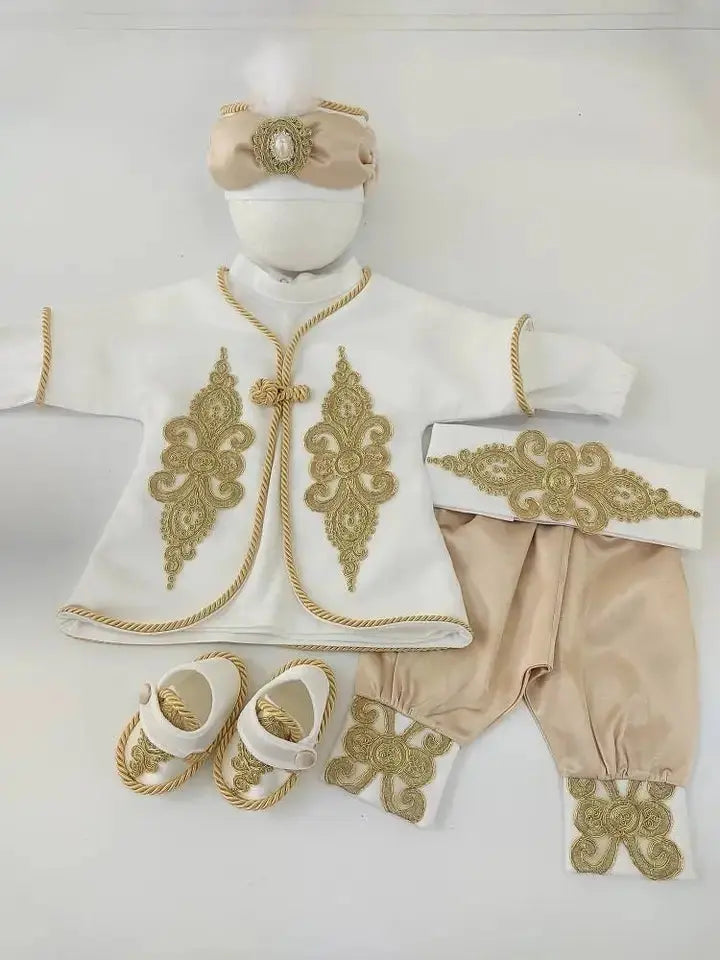 Boy Prince costume navyblue – full outfit view