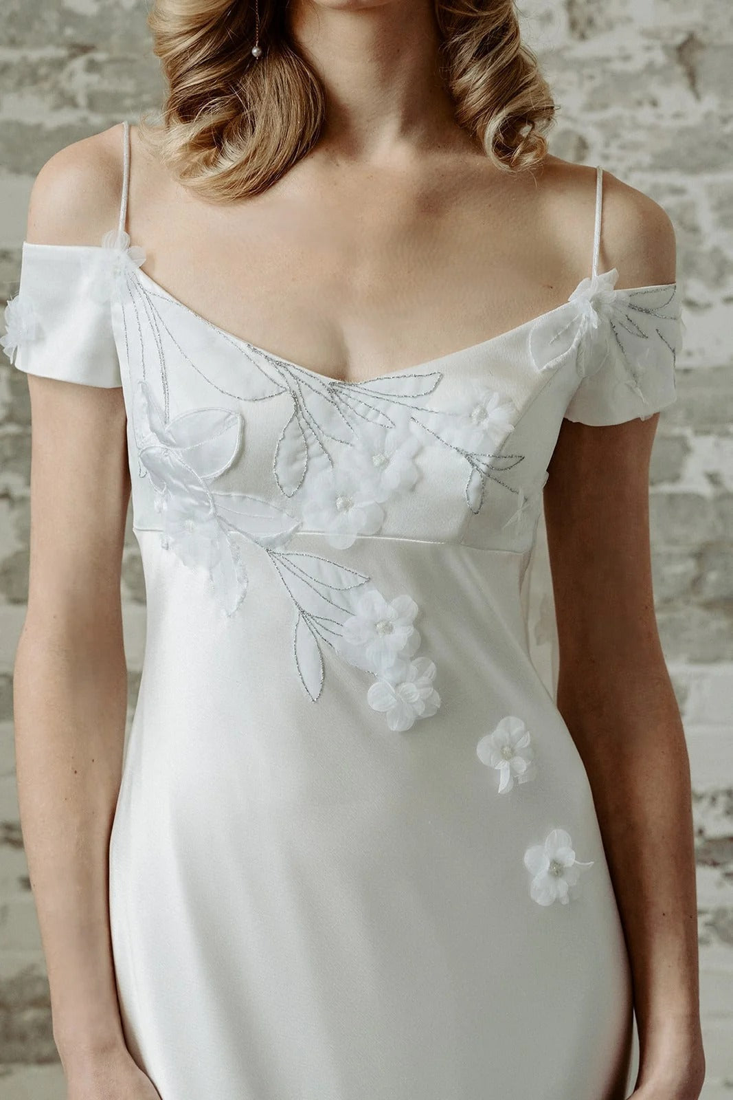 Amalia Sy8345 Satin Wedding Dress, luxury bridal gown, additional product image 3 by SimmiUnique