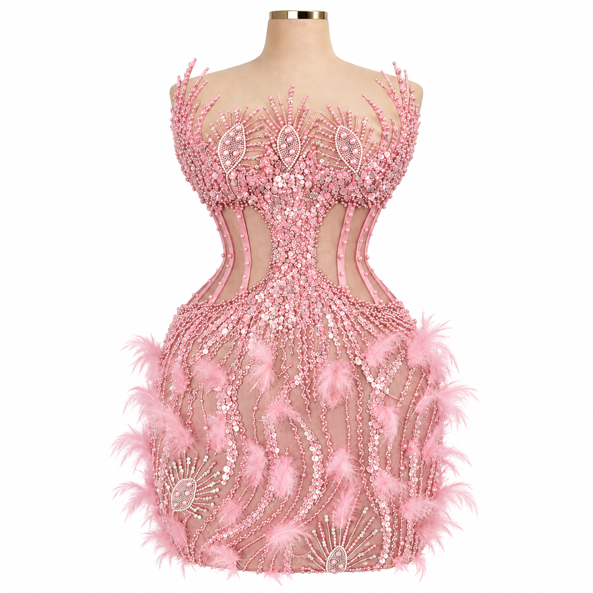 Vestido de noche elegante
