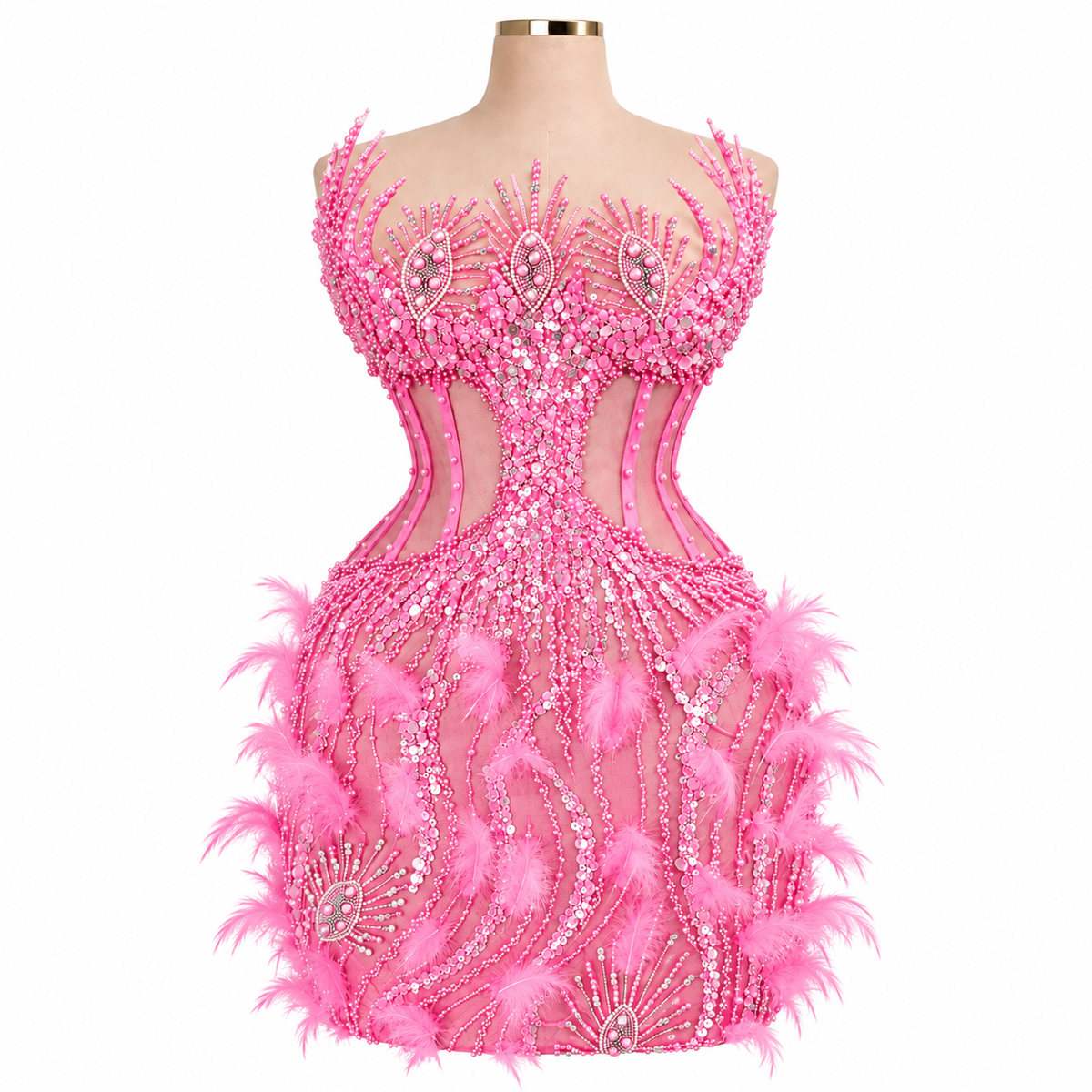 Vestido de noche elegante