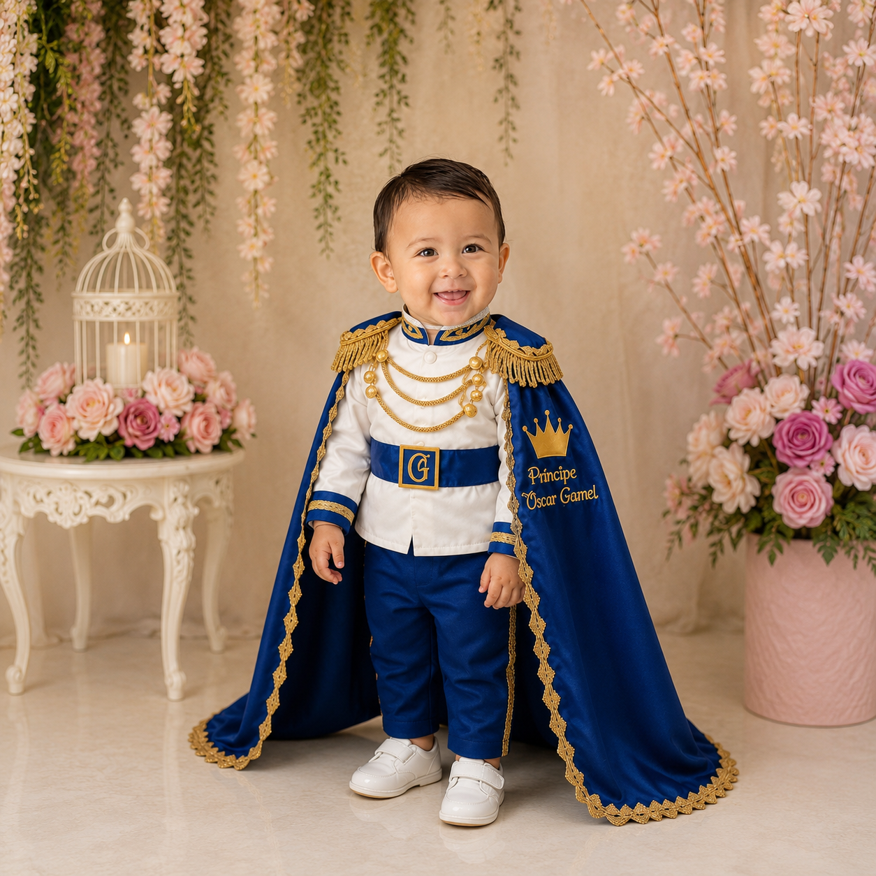 Royal Prince Baby Suit: British Royal Guard Uniform – side view