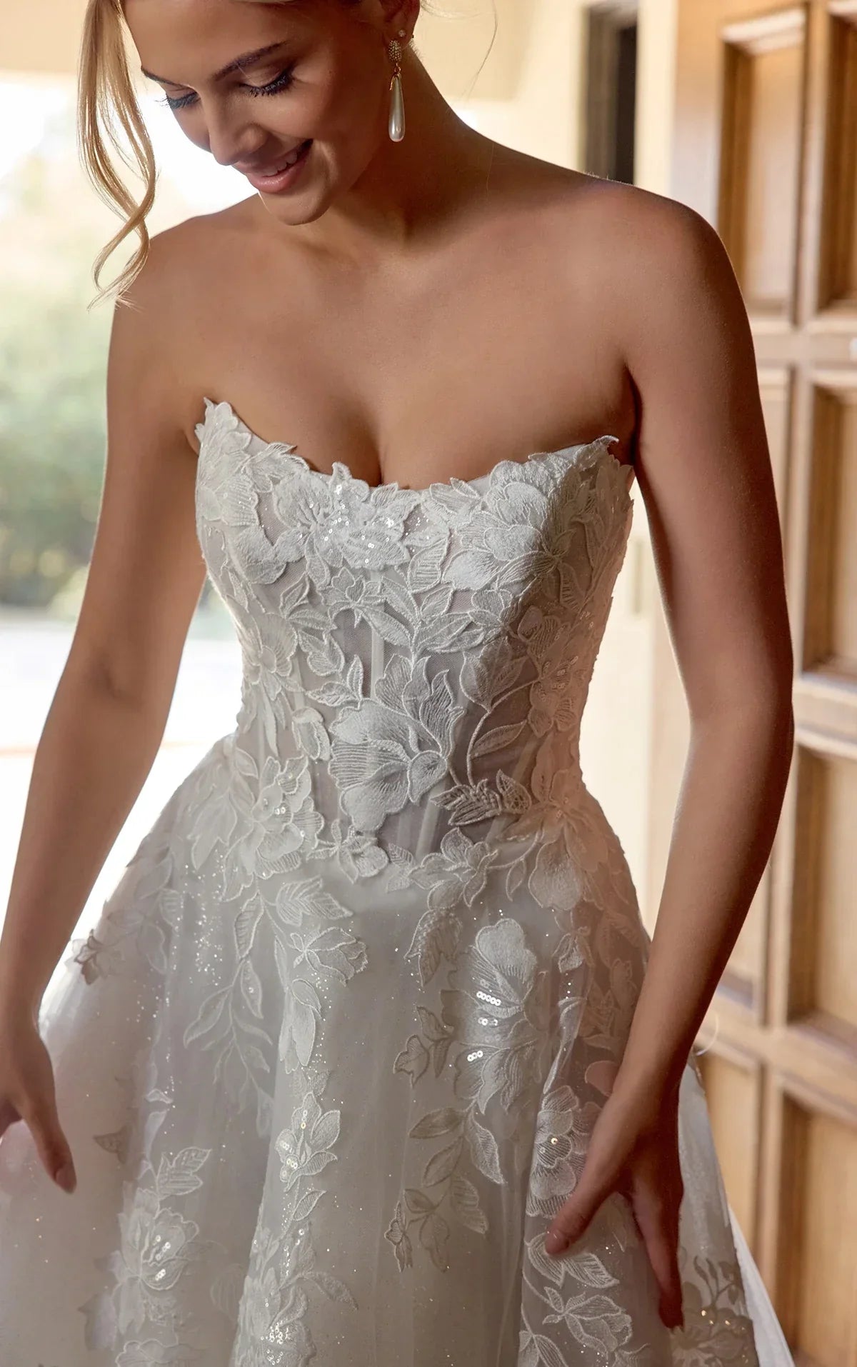 Lily Wedding Dress, luxury bridal gown, additional product image 4 by SimmiUnique