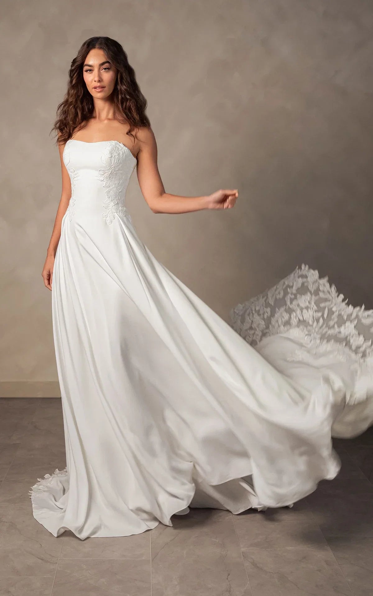 Emilia Wedding Dress, luxury bridal gown, additional product image 2 by SimmiUnique
