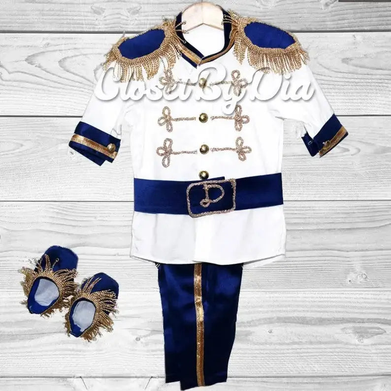 baby prince costume personalized for birthday parties, weddings, newborn photoshoots and special occasions