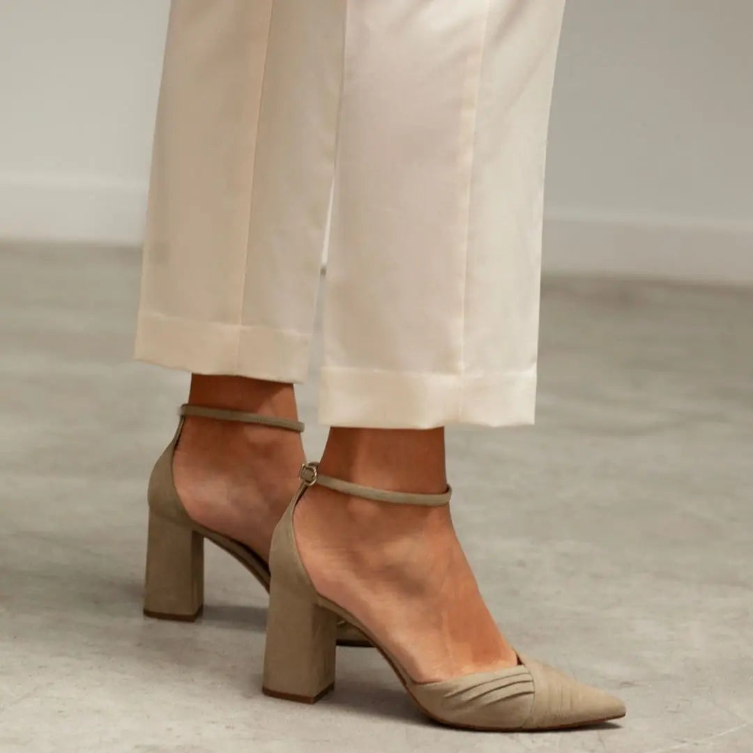 Tilda Aegean Wedding Shoes – styled look