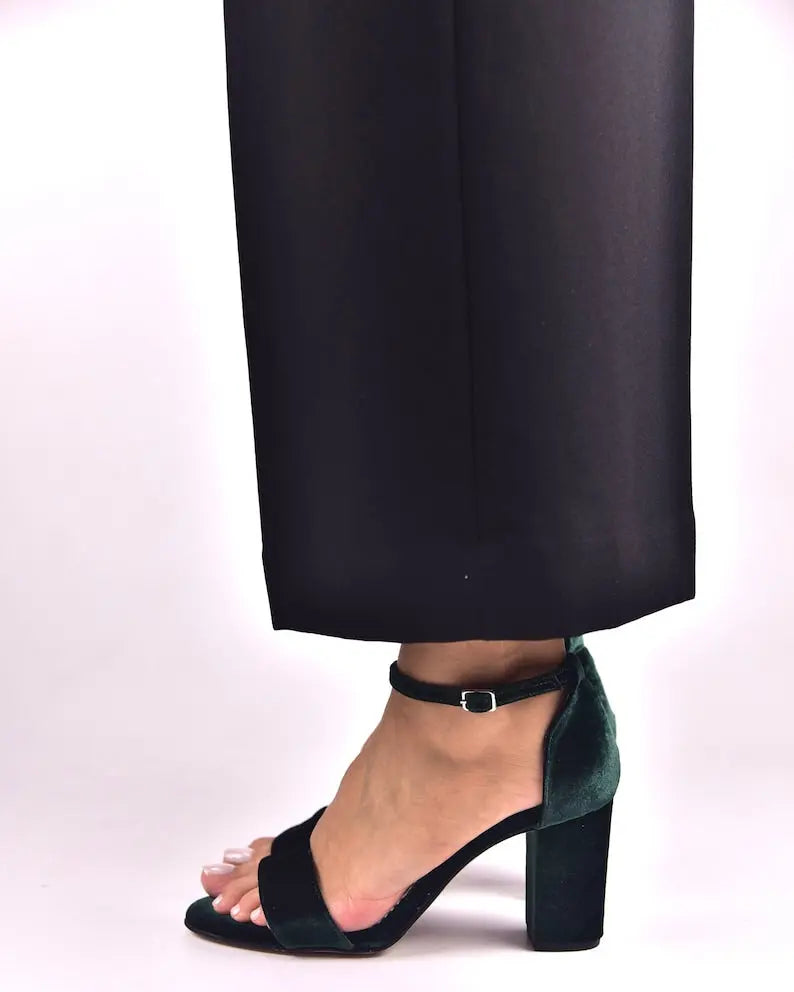 Green Wedding Shoes – full outfit view