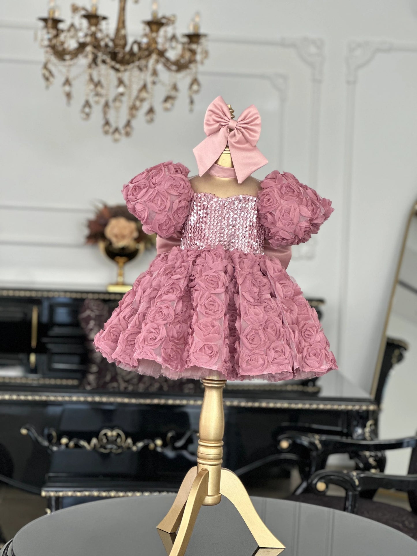 Begonia Powder Dress