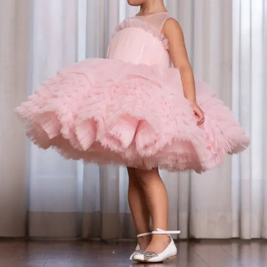 baby girl dress for birthday parties, weddings, newborn photoshoots and special occasions