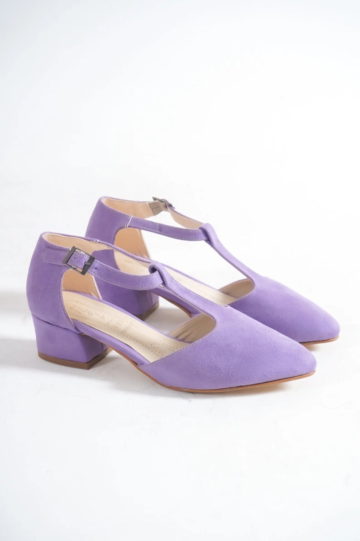 Lilac Bridal Shoes Soft BriDal – detail shot