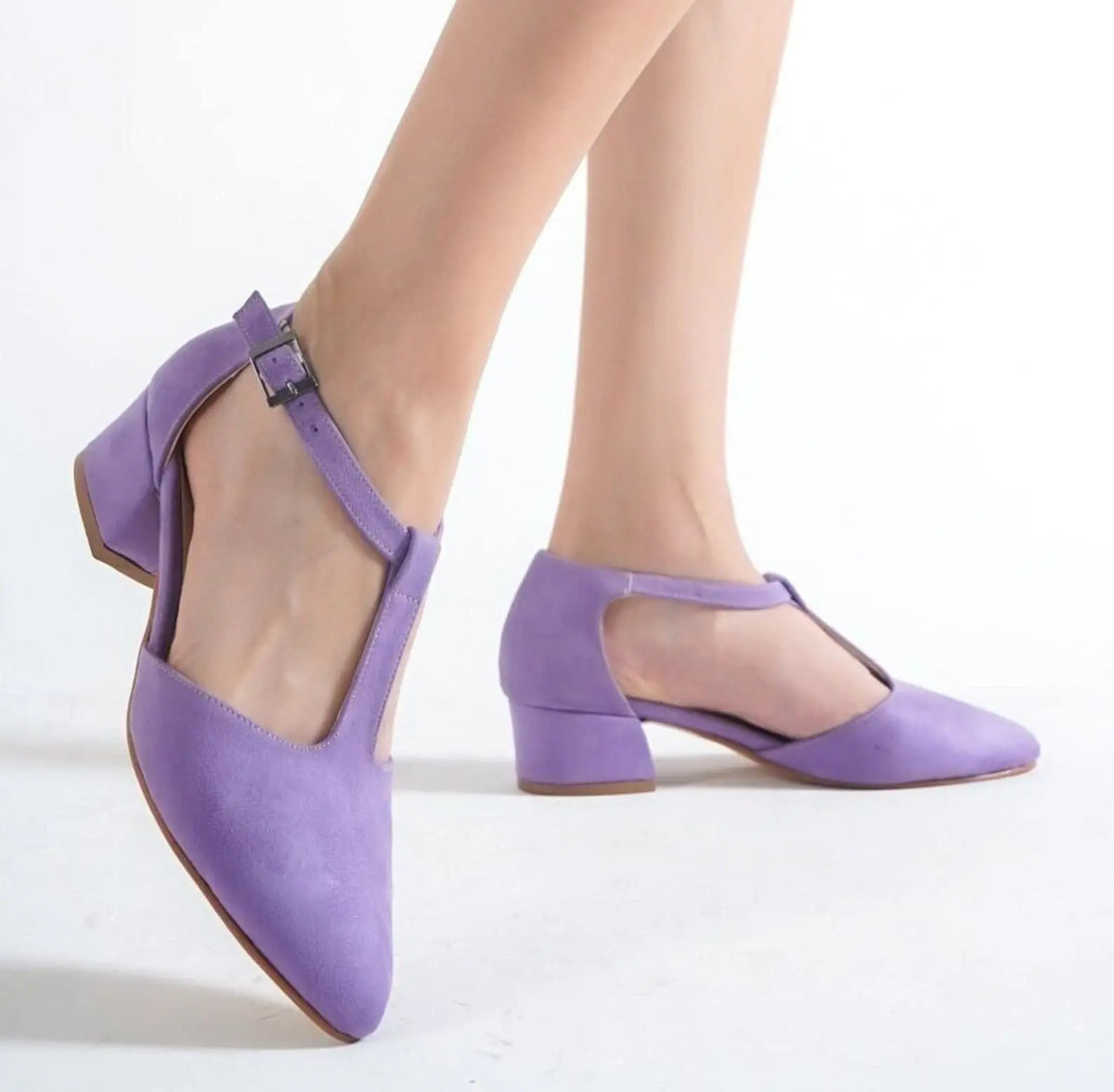 Lilac Bridal Shoes Soft BriDal – close-up