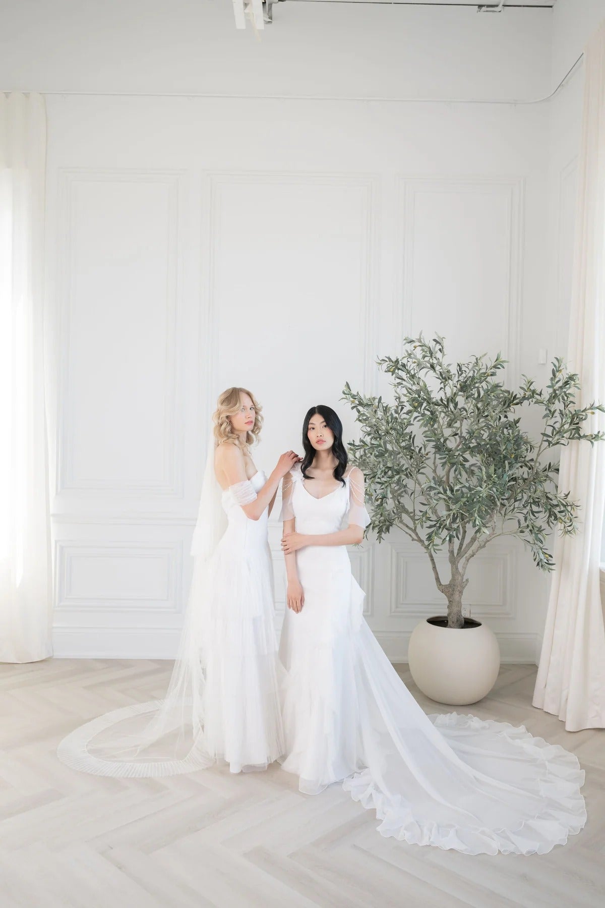 Amelia Tulle Strapless Wedding Dress, luxury bridal gown, additional product image 7 by SimmiUnique