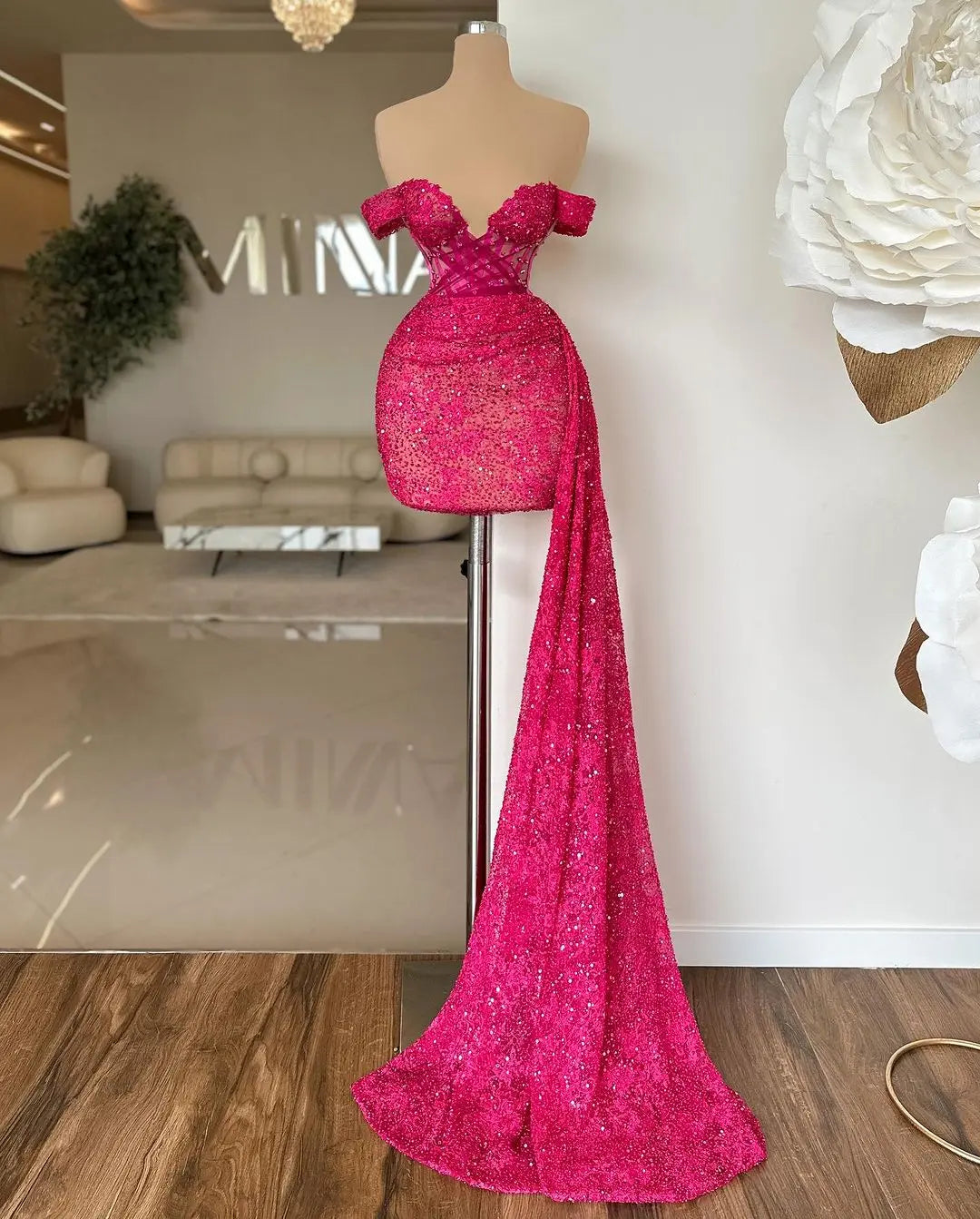Luxury Mermaid Wedding Rebecca – full outfit view