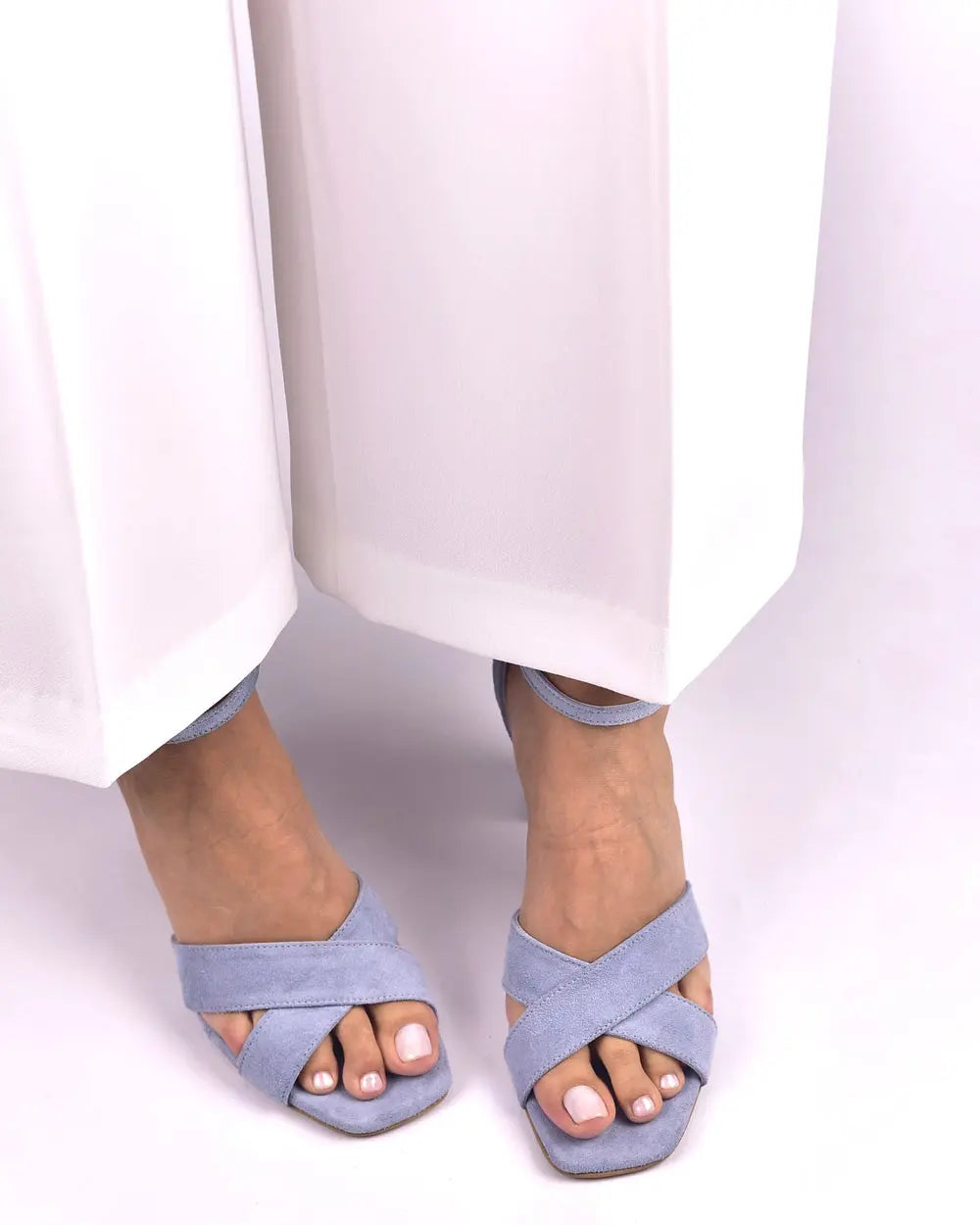 Block Heel Shoes MiNa Blue – photo 7