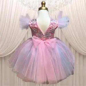 tulle baby girl dress for birthday parties, weddings, newborn photoshoots and special occasions