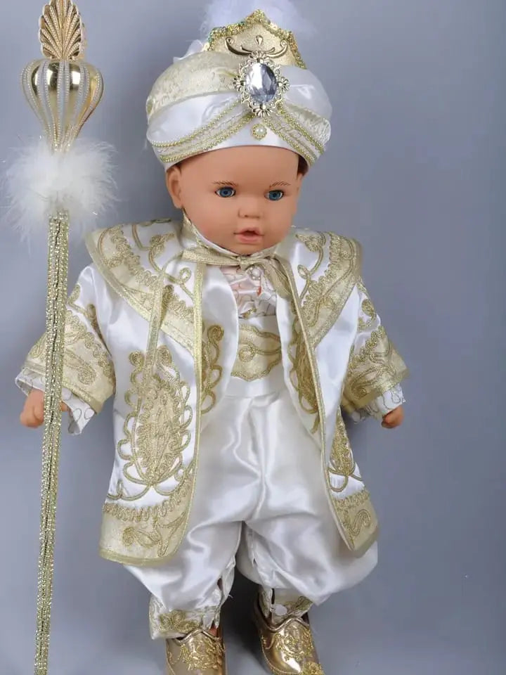 Baby Boy Costume Prince Ottoman – detail shot