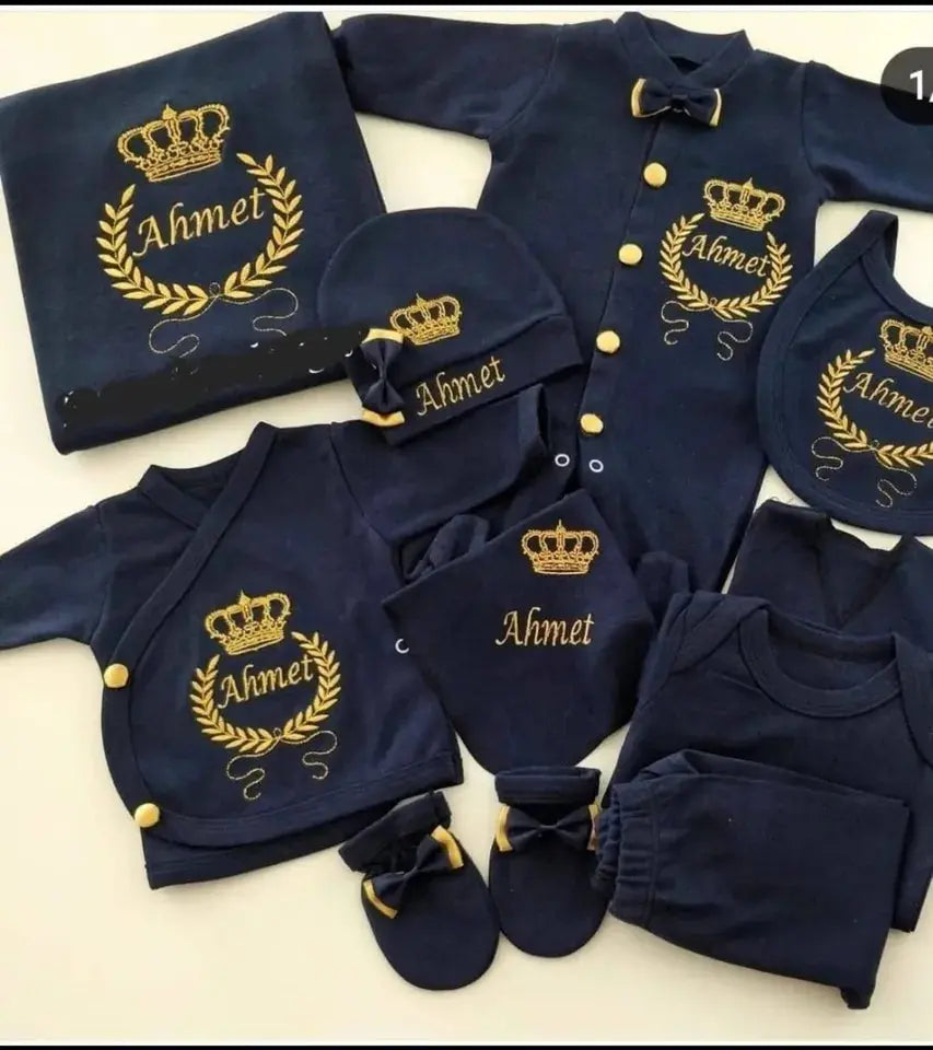 baby prince costume personalized for birthday parties, weddings, newborn photoshoots and special occasions