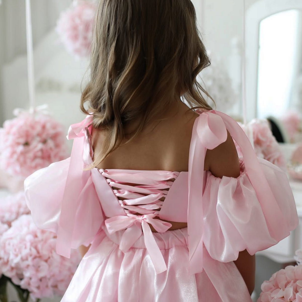 Butterfly Pink Dress (Butterfly 2) – detail shot