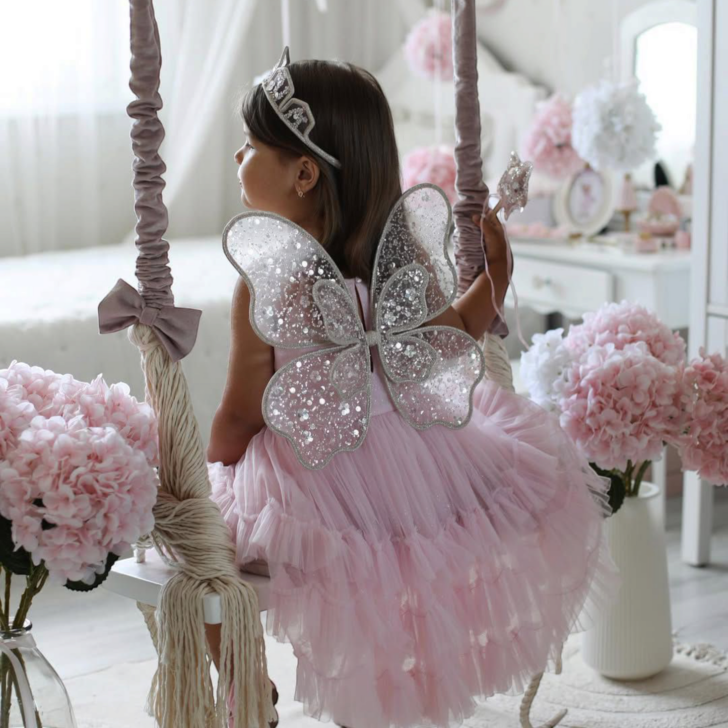 Butterfly Pink Dress