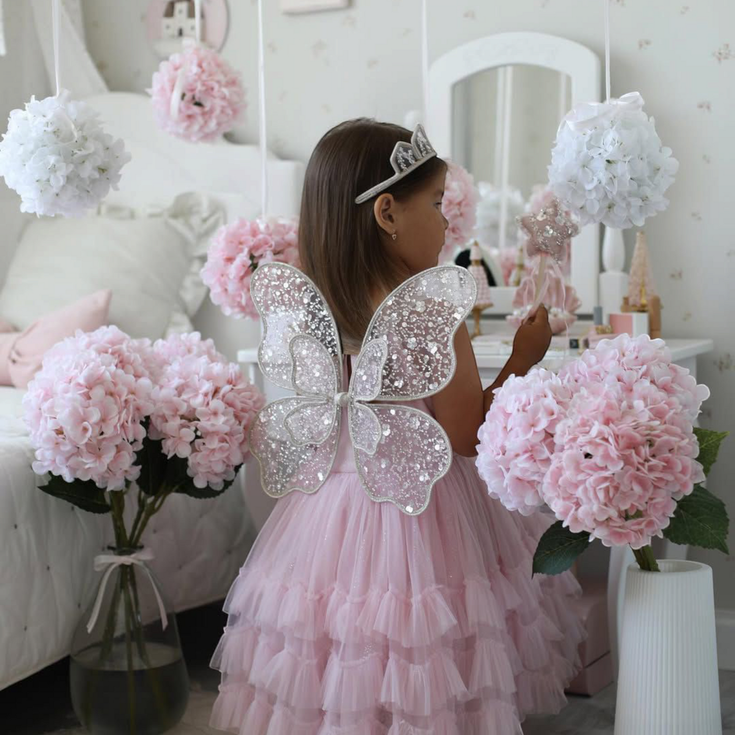 Butterfly Pink Dress