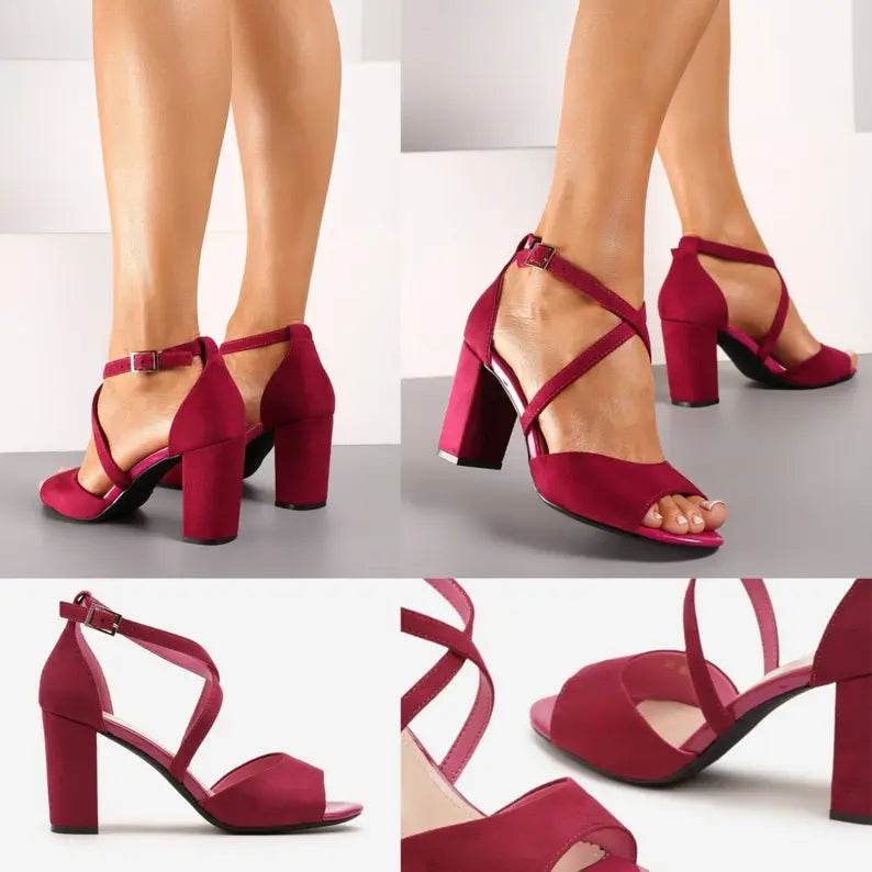 Red Bridal Shoes – photo 8