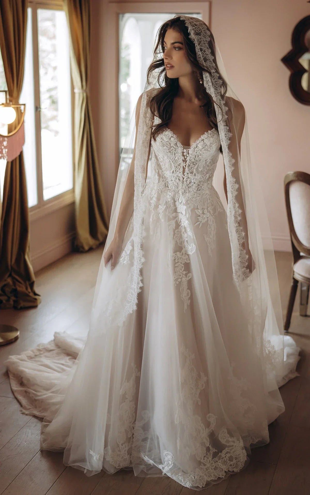 Olive Sy8293 Wedding Dress, luxury bridal gown, additional product image 4 by SimmiUnique