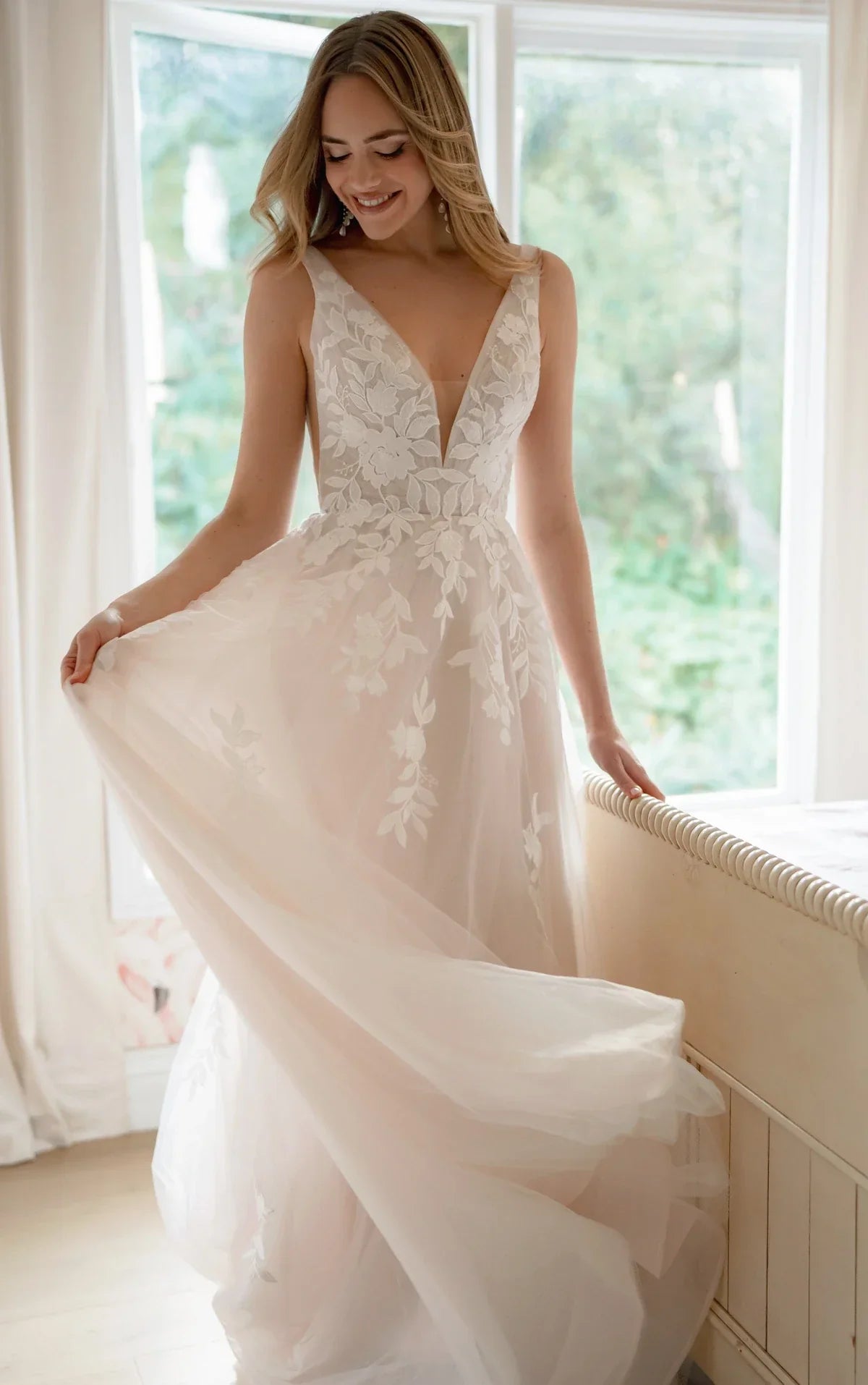 Nala Sy8316 Wedding Dress, luxury bridal gown, main product image by SimmiUnique