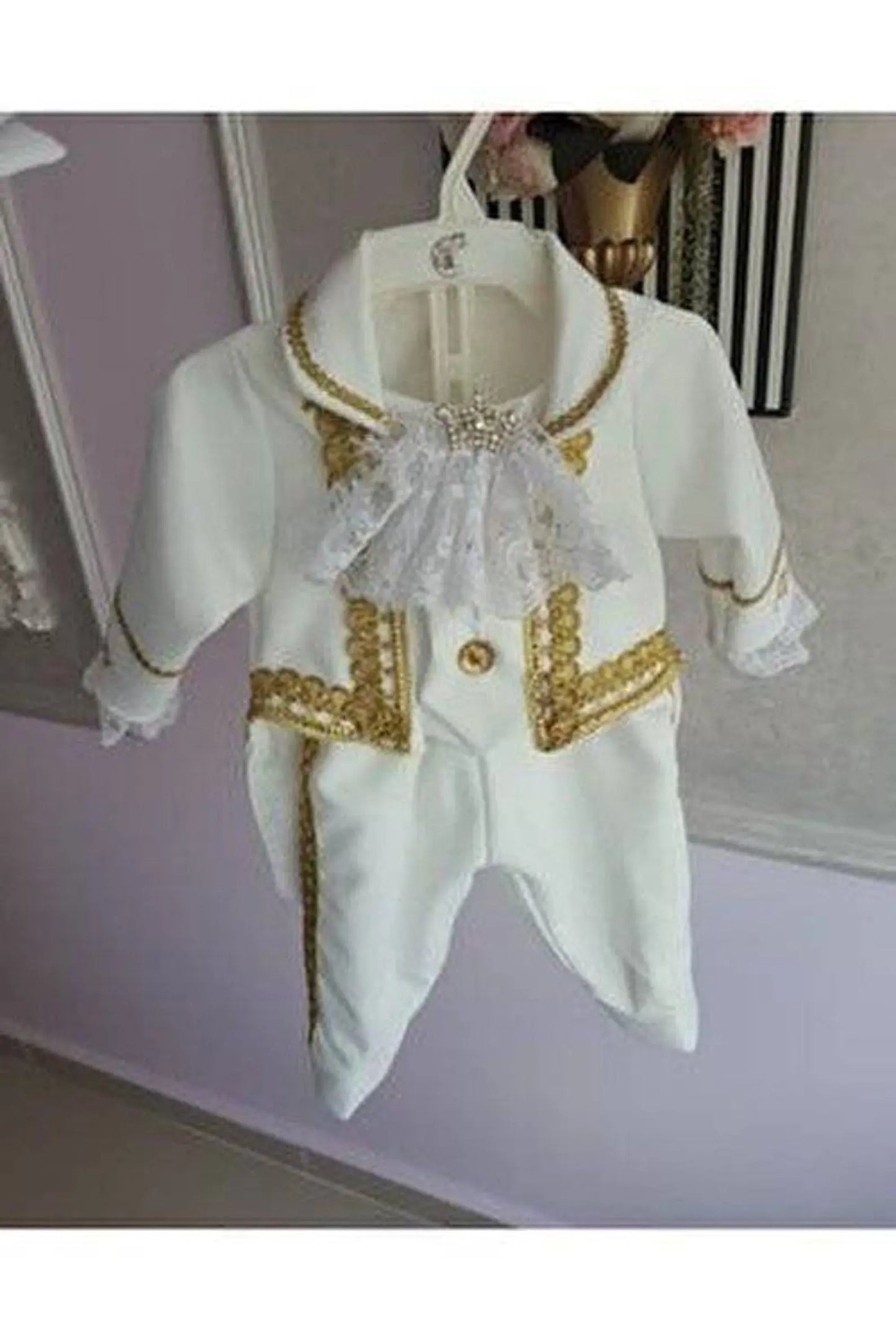 baby prince costume personalized for birthday parties, weddings, newborn photoshoots and special occasions