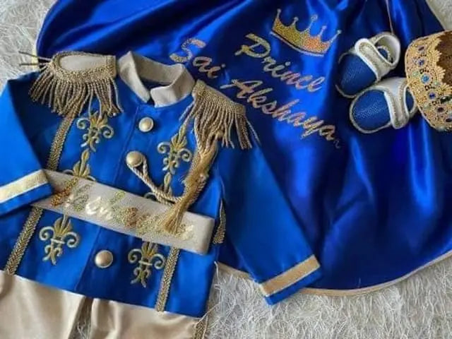 Baby Prince Costume – detail shot