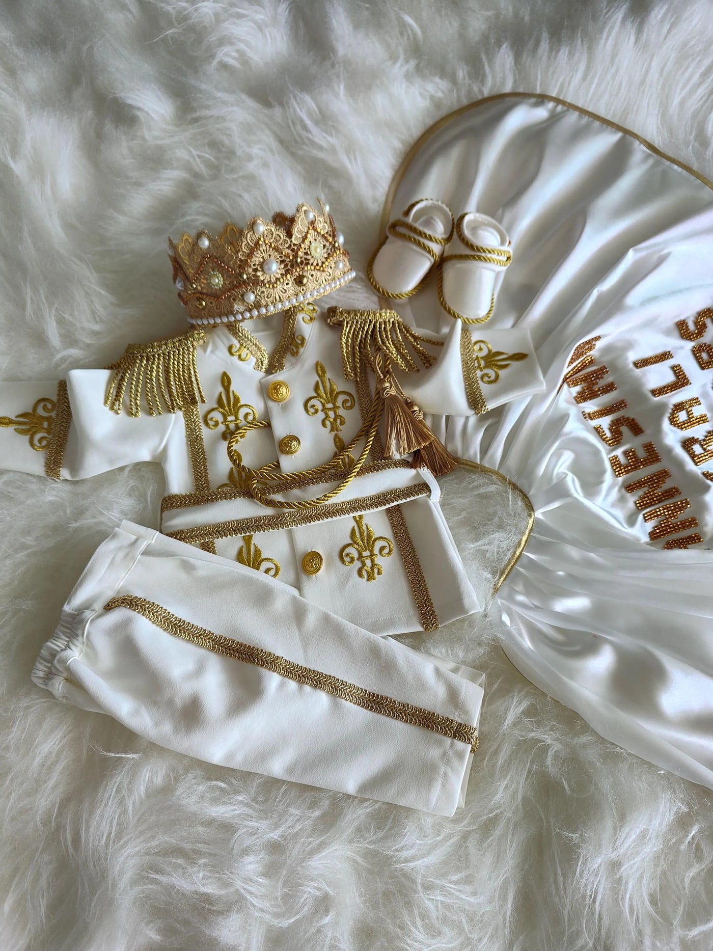 Royal Prince Costume for Boys – side view
