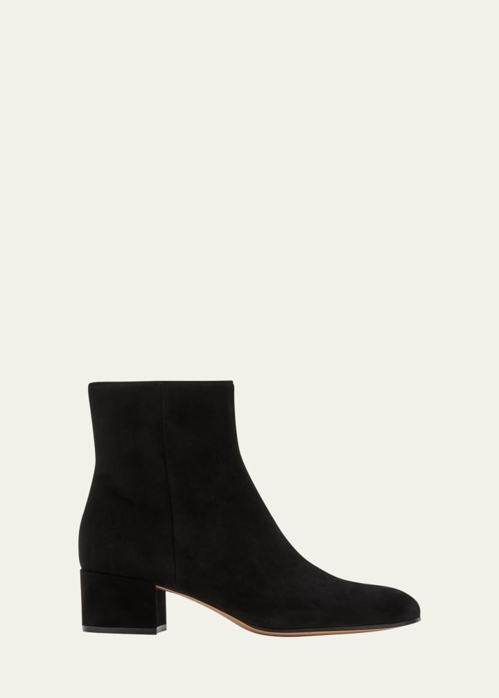 Gianvito Rossi Joelle 45 Suede – side view