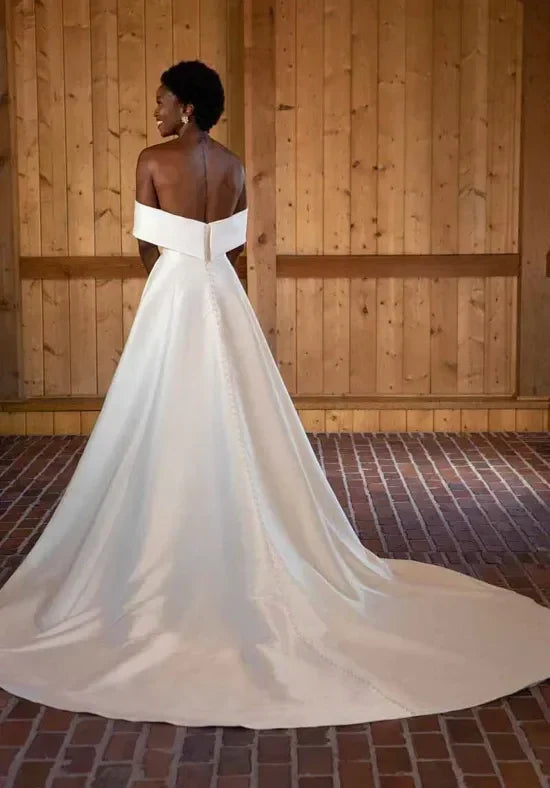 Bridget Wedding Dress, luxury bridal gown, additional product image 6 by SimmiUnique