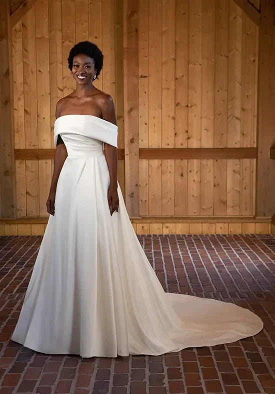 Bridget Wedding Dress, luxury bridal gown, additional product image 5 by SimmiUnique