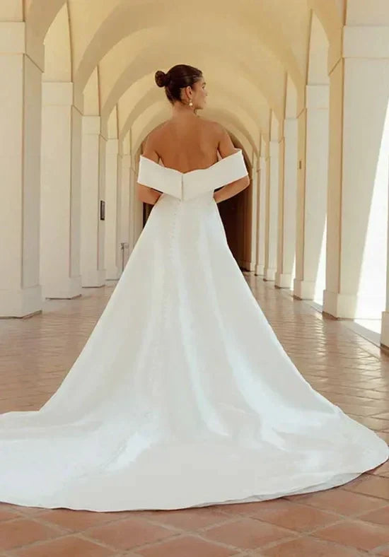 Bridget Wedding Dress, luxury bridal gown, additional product image 7 by SimmiUnique