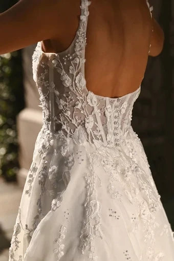 Bluebell Wedding Dress, luxury bridal gown, additional product image 9 by SimmiUnique