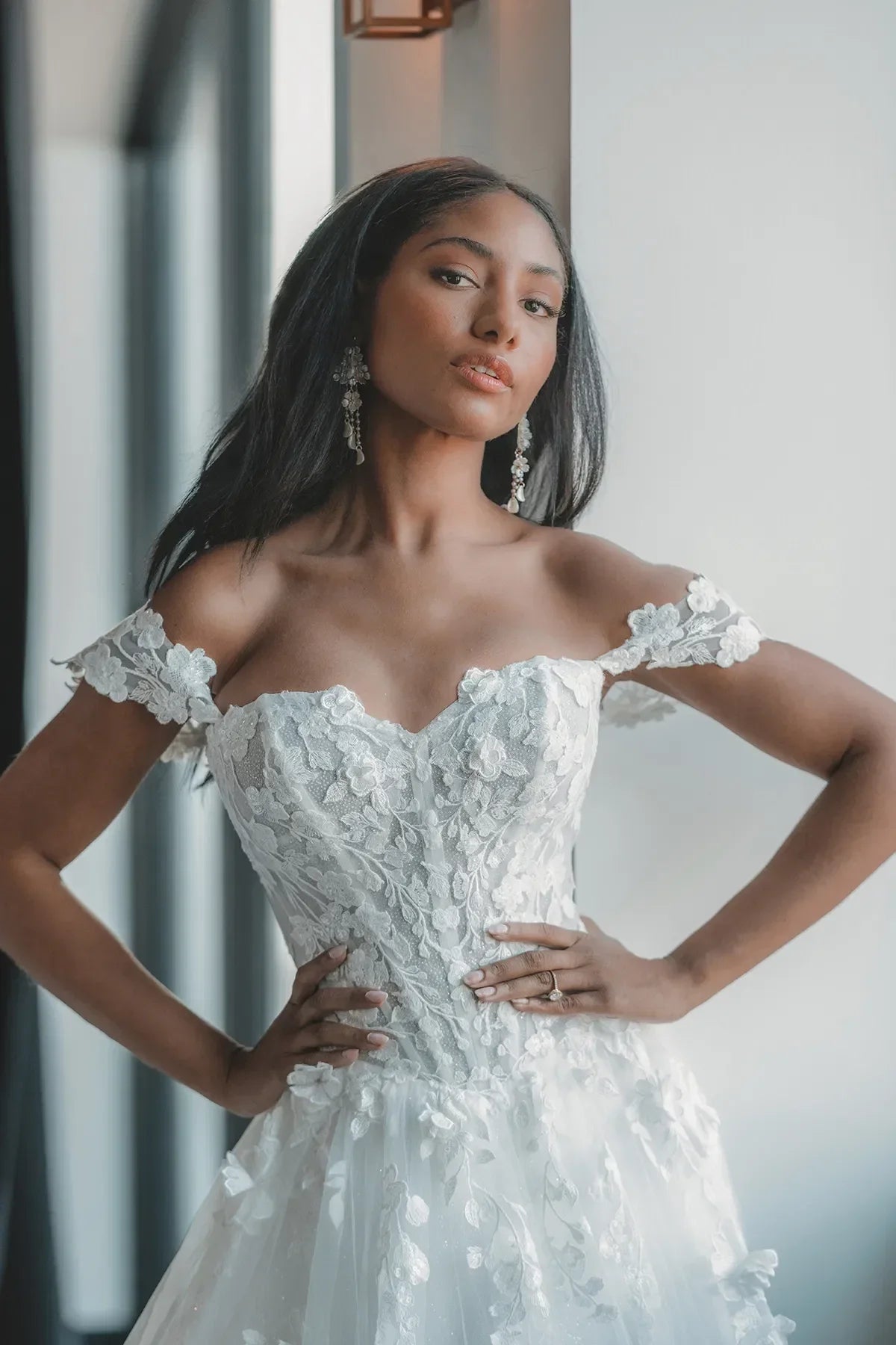 Primrose Wedding Dress, luxury bridal gown, additional product image 4 by SimmiUnique