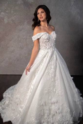 Floriana Wedding Dress, luxury bridal gown, additional product image 2 by SimmiUnique