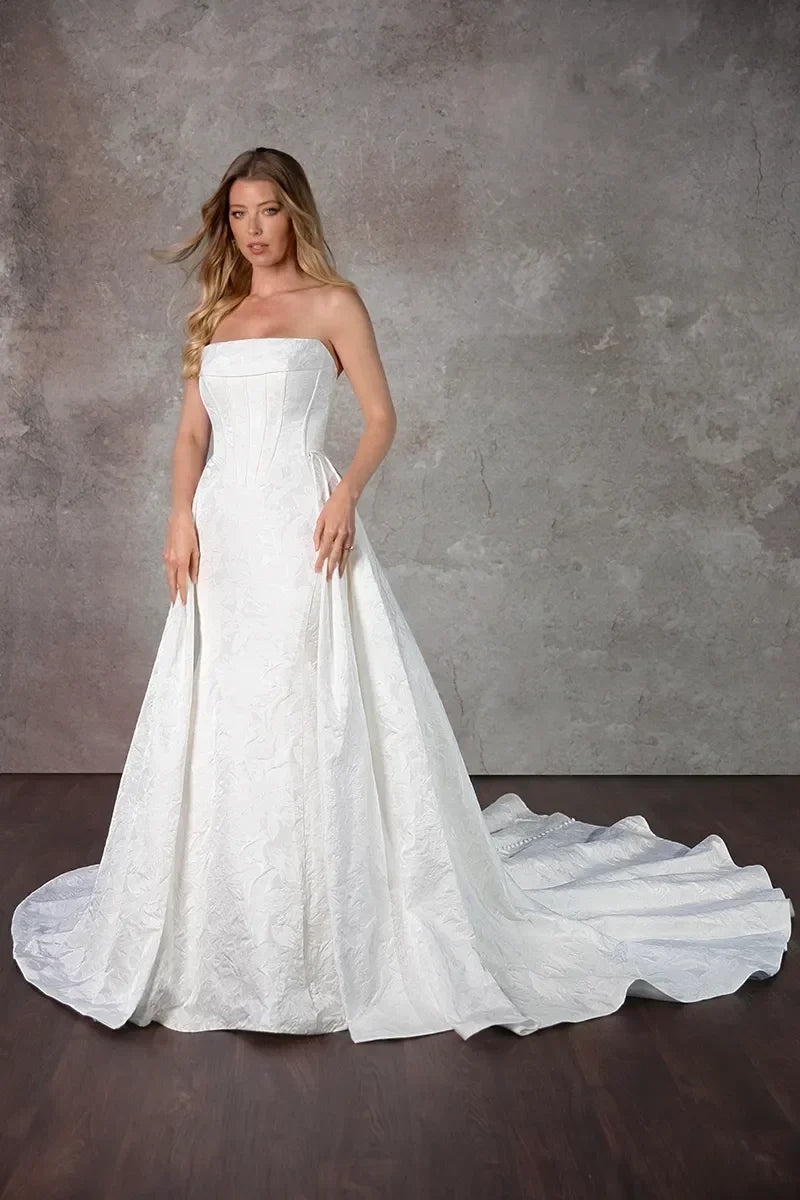 Anna Wedding Dress, luxury bridal gown, additional product image 5 by SimmiUnique