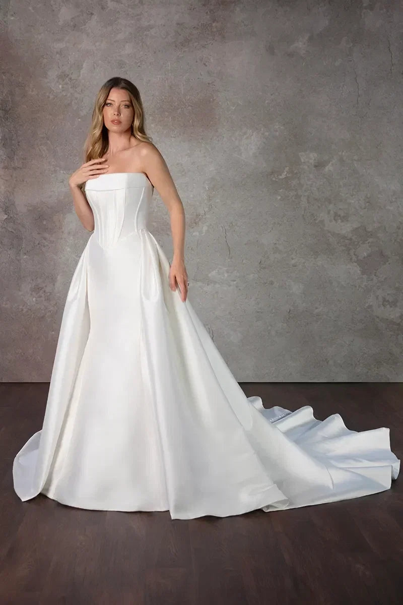 Anna Wedding Dress, luxury bridal gown, additional product image 6 by SimmiUnique