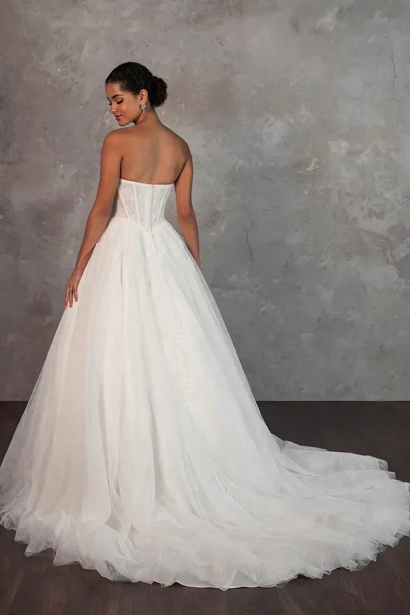 Athena Wedding Dress, luxury bridal gown, additional product image 2 by SimmiUnique