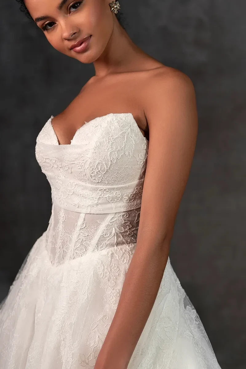Athena Wedding Dress, luxury bridal gown, additional product image 3 by SimmiUnique