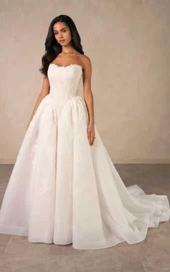 Marisol Wedding Dress, luxury bridal gown, additional product image 3 by SimmiUnique